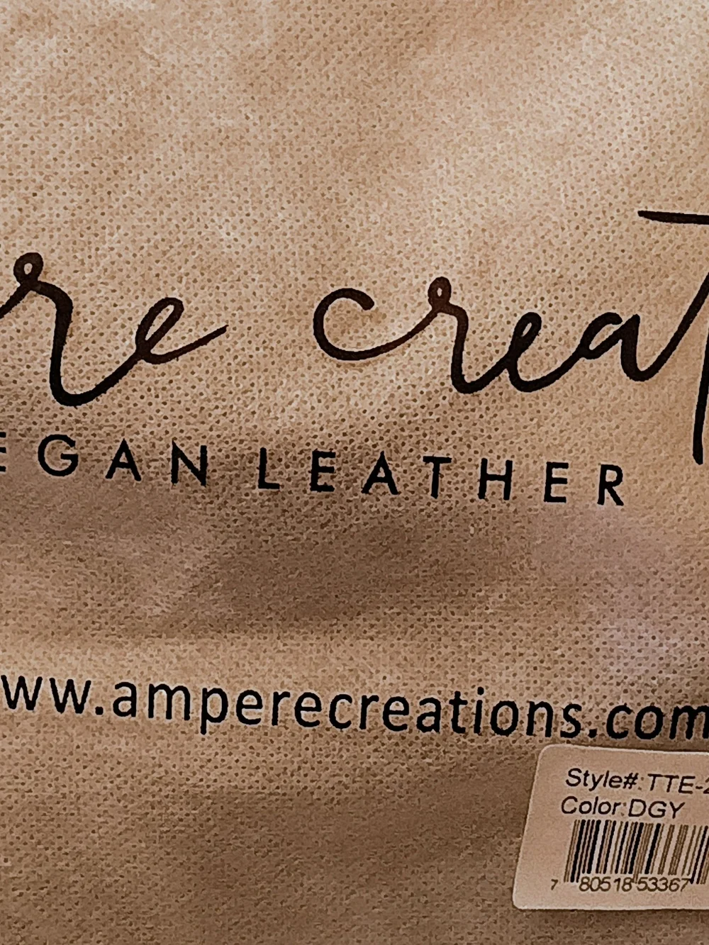 NWT Ampere Creations Structured  Satchel Tote in Slate Gray 🩶 Factory Packing